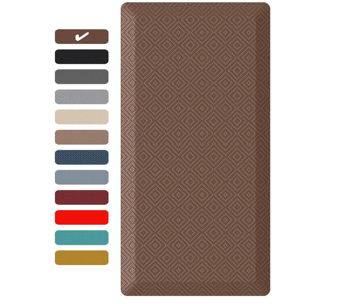 3/4" Anti-Fatigue Kitchen Mat Cushioned Non-Slip