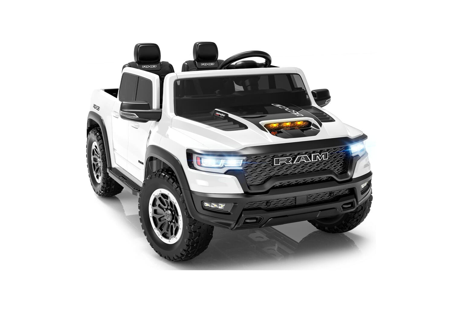 Kids Ride-On Truck 2-Seater Licensed RAM 1500 24V